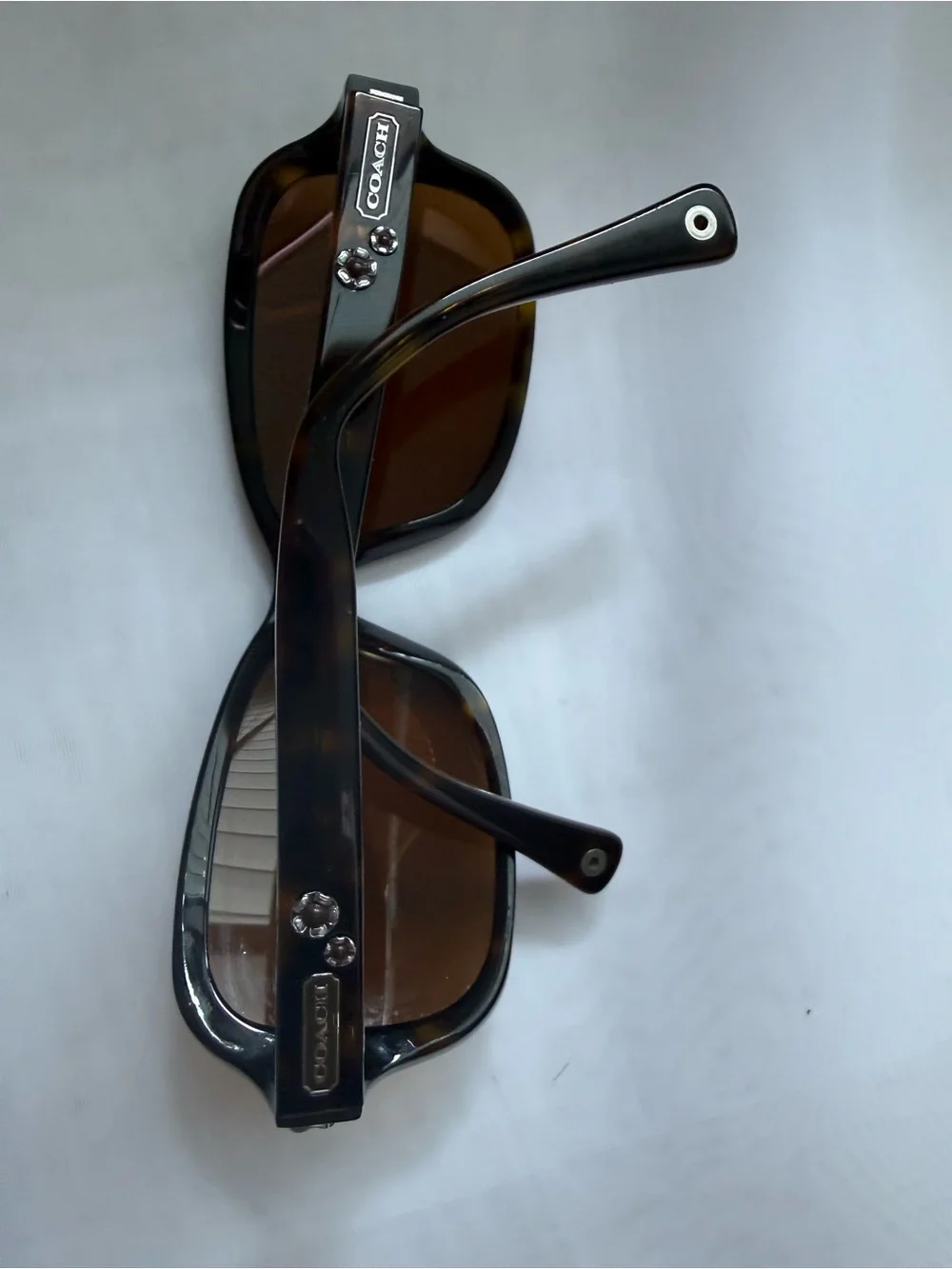 Coach HC8016 Ciara Eyeglass Frames 5033/13 Dark Tortoise 57-15 w/ Rx Lenses